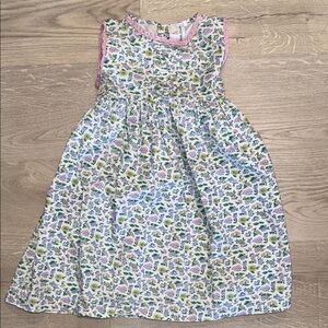 Floral Kids Casual Dress - Multicolor